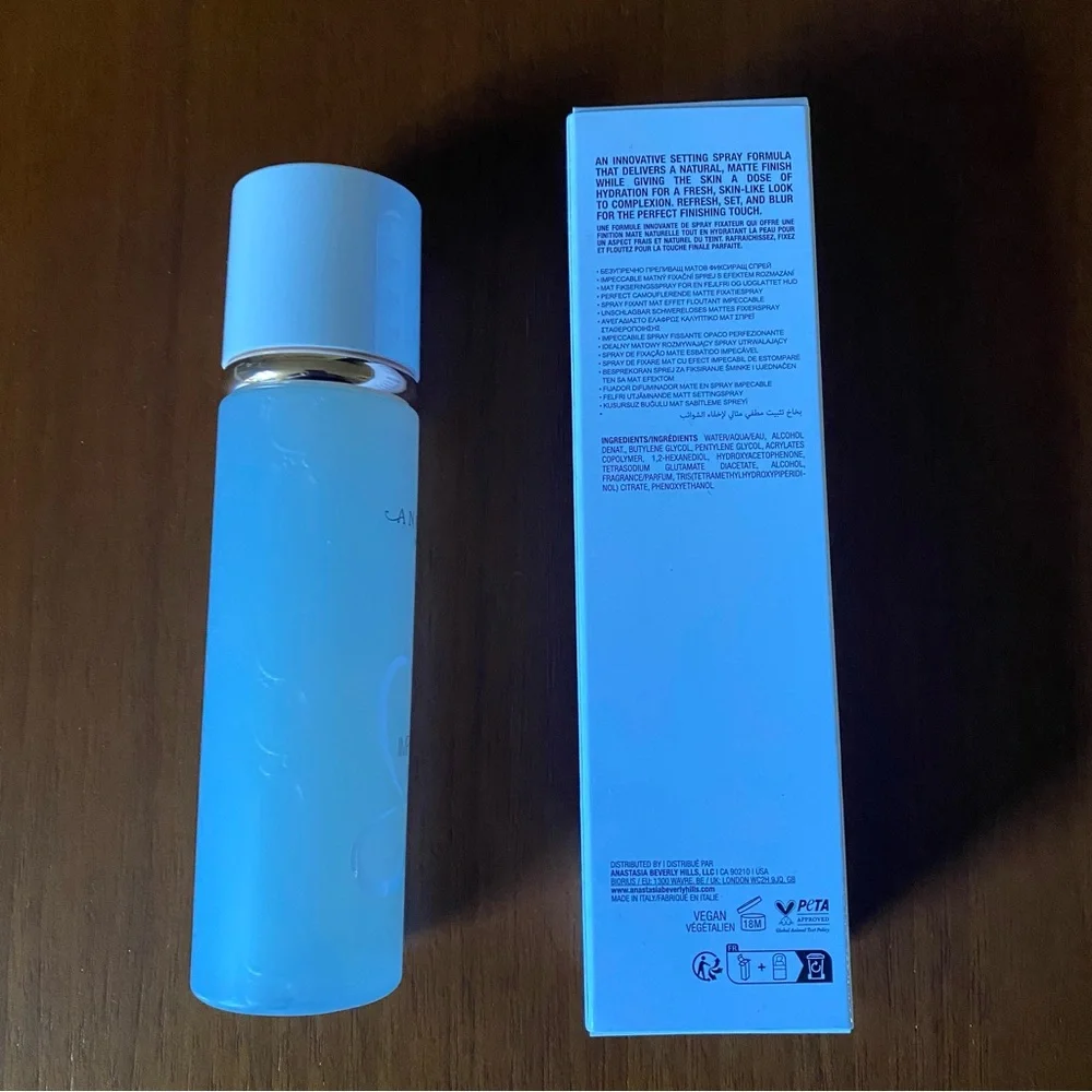 [NWT] Anastasia Beverly Hills Impeccable 24HR Blurring Matte Setting Spray